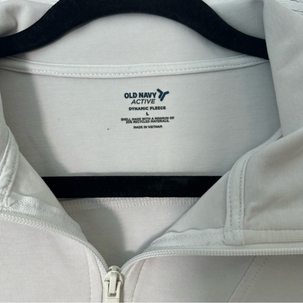 🌈 Old Navy active 3/4 zip women’s sweatshirt size large - Picture 2 of 3